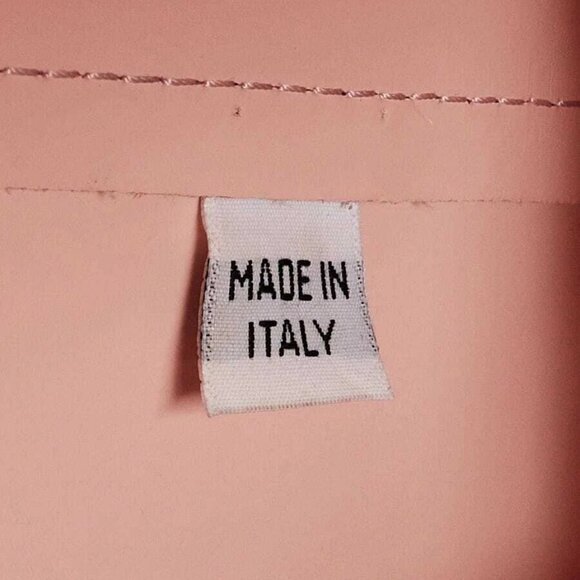 Mansur Gavriel Rosa Saffiano Leather Large Bucket Bag - Picture 9 of 9